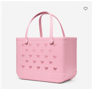 Pink Bow Bogg Bag